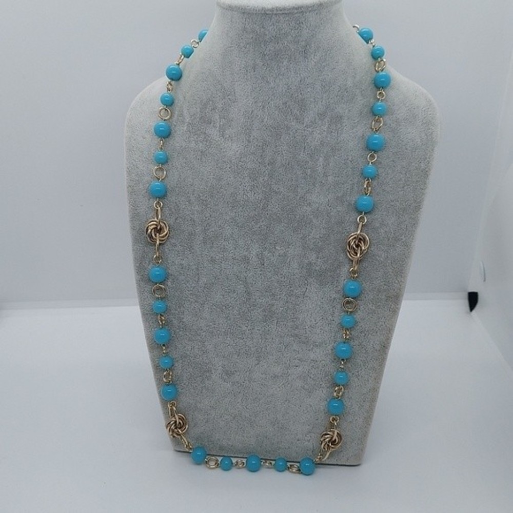 Banana Republic Light blue Bead Necklace